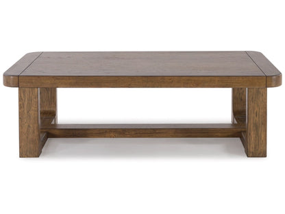 Signature Design by Ashley - Cabalynn Rectangular Cocktail Table in Light Brown - T974-1 veiw 1