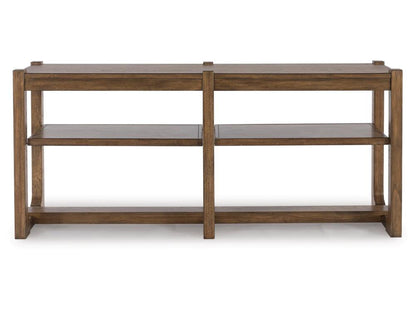 Signature Design by Ashley - Cabalynn Sofa Table in Light Brown - T974-4 veiw 3
