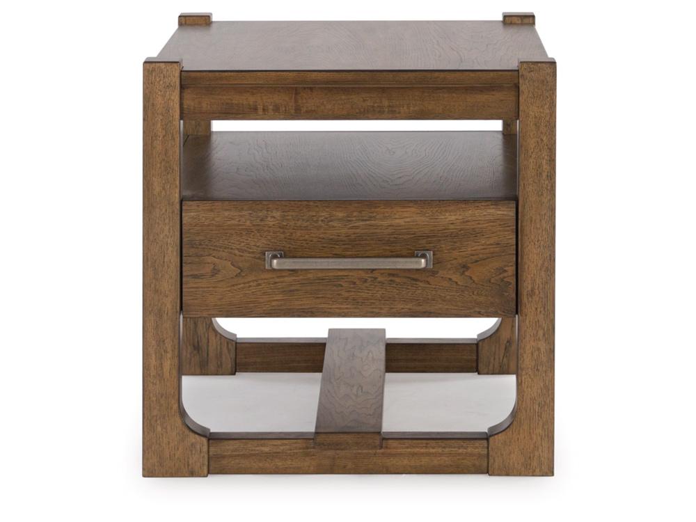 Signature Design by Ashley - Cabalynn Square End Table in Light Brown - T974-2 veiw 1