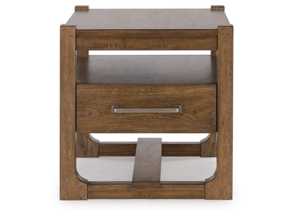Signature Design by Ashley - Cabalynn Square End Table in Light Brown ...