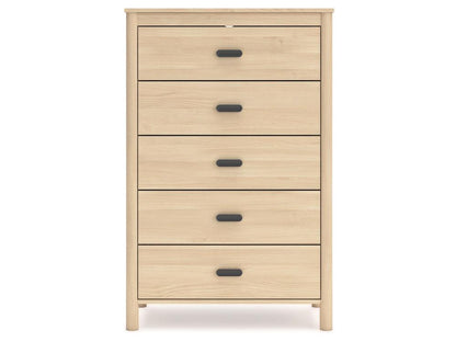 Signature Design by Ashley - Cabinella Five Drawer Chest in Natural - EB2444-245 veiw 1