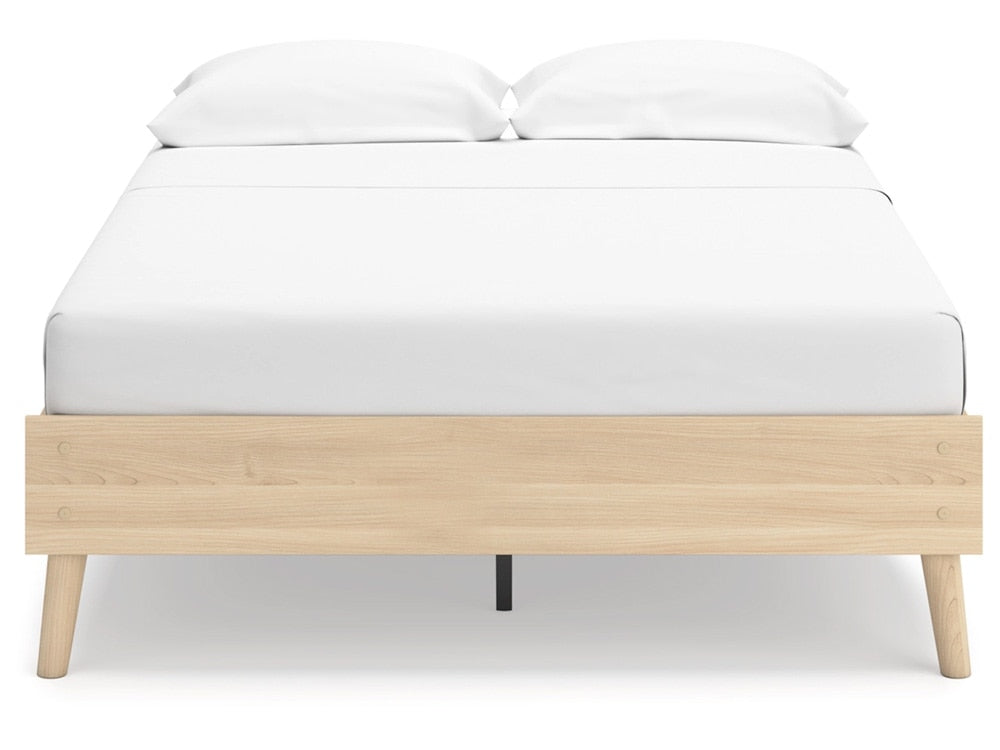 Signature Design by Ashley - Cabinella Full Platform Bed in Natural - EB2444-112 veiw 1