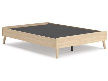 Signature Design by Ashley - Cabinella Full Platform Bed in Natural - EB2444-112 veiw 2