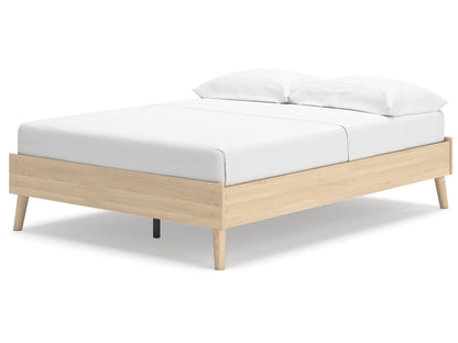 Signature Design by Ashley - Cabinella Full Platform Bed in Natural - EB2444-112 veiw 3