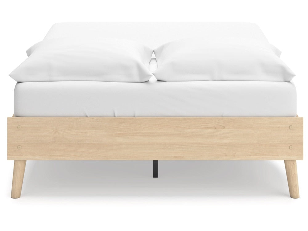 Signature Design by Ashley - Cabinella Full Platform Bed in Natural - EB2444-112 veiw 4