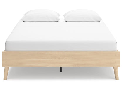 Signature Design by Ashley - Cabinella Queen Platform Bed in Natural - EB2444-113 veiw 1