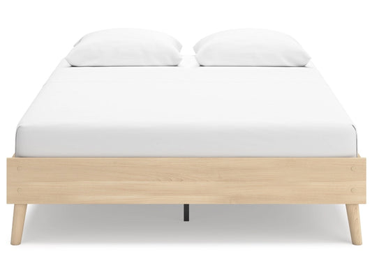 Signature Design by Ashley - Cabinella Queen Platform Bed in Natural - EB2444-113 veiw 1