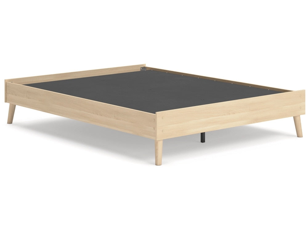 Signature Design by Ashley - Cabinella Queen Platform Bed in Natural - EB2444-113 veiw 2
