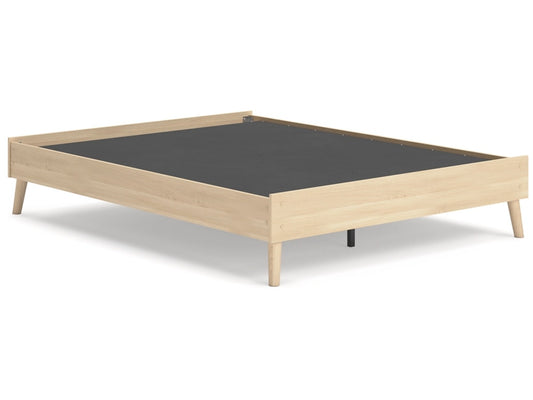 Signature Design by Ashley - Cabinella Queen Platform Bed in Natural - EB2444-113 veiw 2