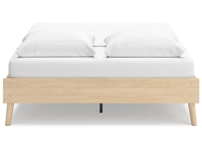 Signature Design by Ashley - Cabinella Queen Platform Bed in Natural - EB2444-113 veiw 4