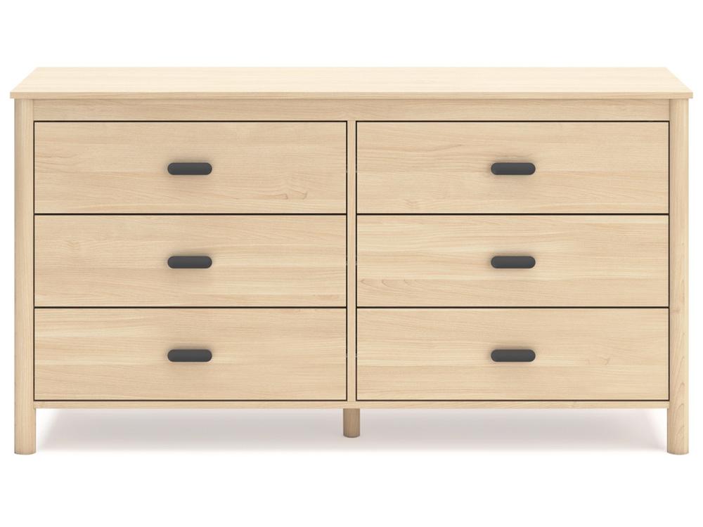 Signature Design by Ashley - Cabinella Six Drawer Dresser in Natural - EB2444-231 veiw 1