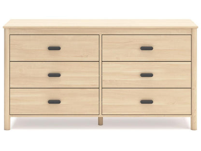 Signature Design by Ashley - Cabinella Six Drawer Dresser in Natural - EB2444-231 veiw 1