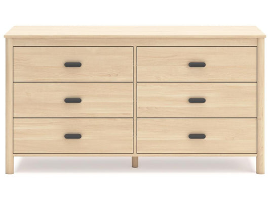 Signature Design by Ashley - Cabinella Six Drawer Dresser in Natural - EB2444-231 veiw 1