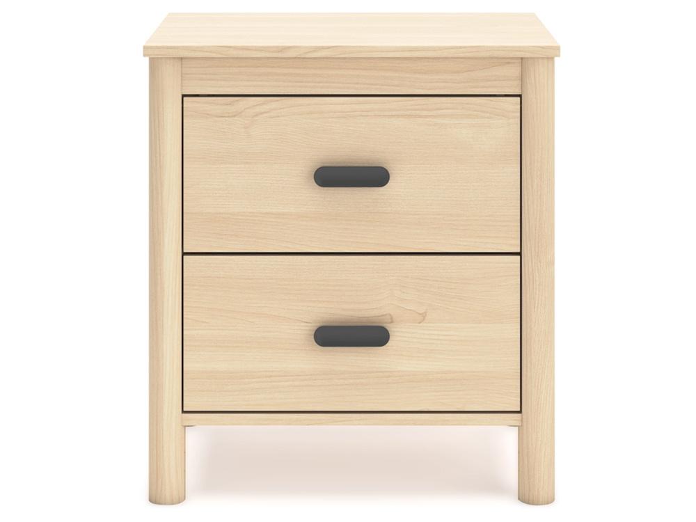 Signature Design by Ashley - Cabinella Two Drawer Night Stand in Natural - EB2444-292 veiw 1