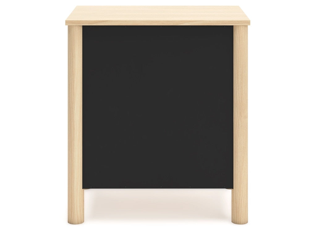Signature Design by Ashley - Cabinella Two Drawer Night Stand in Natural - EB2444-292 veiw 4