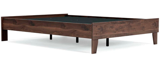 Signature Design by Ashley - Calverson Full Platform Bed in Mocha - EB3660-112 veiw 1