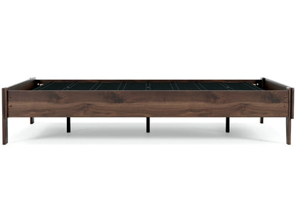 Signature Design by Ashley - Calverson Full Platform Bed in Mocha - EB3660-112 veiw 4