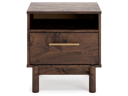 Signature Design by Ashley - Calverson One Drawer Night Stand in Mocha - EB3660-291 veiw 1