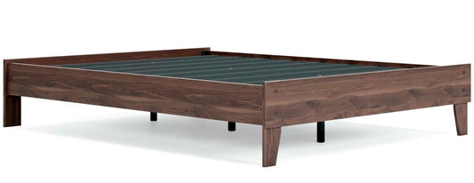 Signature Design by Ashley - Calverson Queen Platform Bed in Mocha - EB3660-113 veiw 1