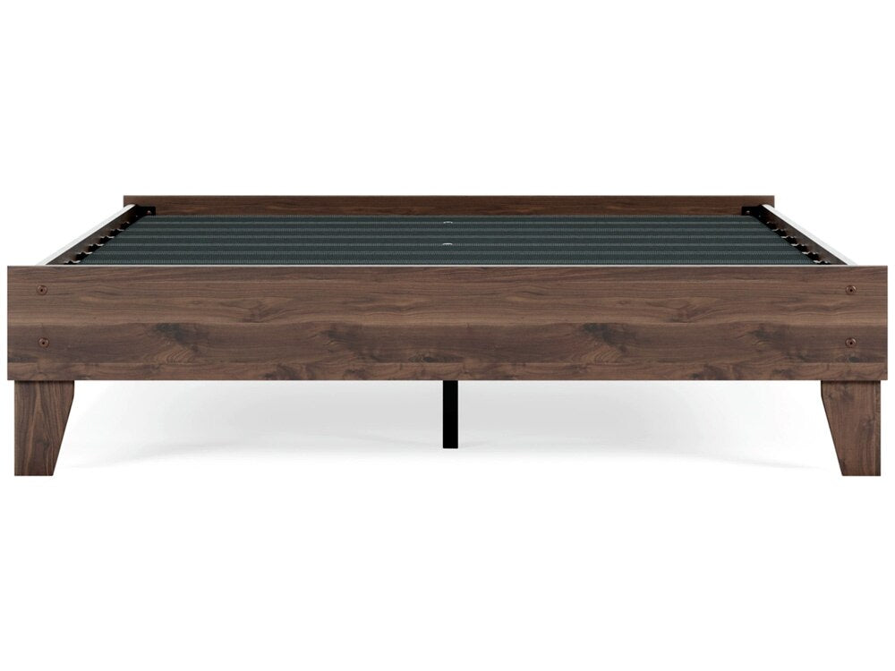 Signature Design by Ashley - Calverson Queen Platform Bed in Mocha - EB3660-113 veiw 3