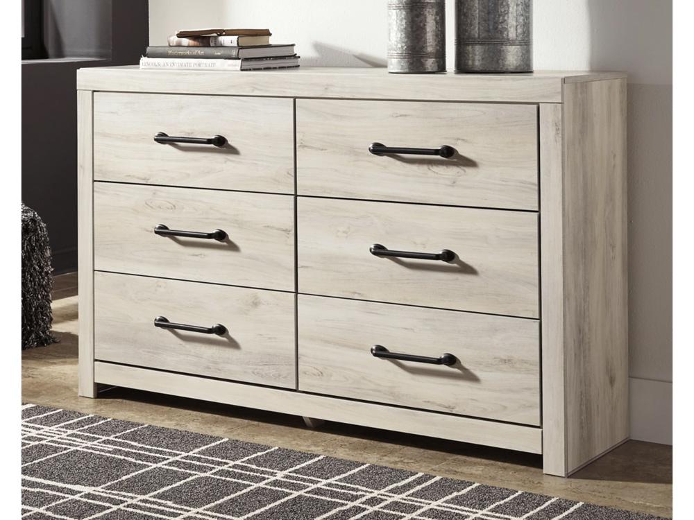 Signature Design by Ashley - Cambeck Dresser in Whitewash - B192-31 veiw 2
