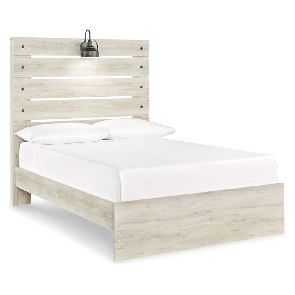 Signature Design by Ashley - Cambeck Full Panel Bed in Whitewash veiw 1