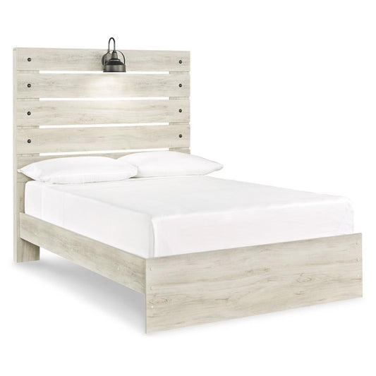 Signature Design by Ashley - Cambeck Full Panel Bed in Whitewash veiw 1