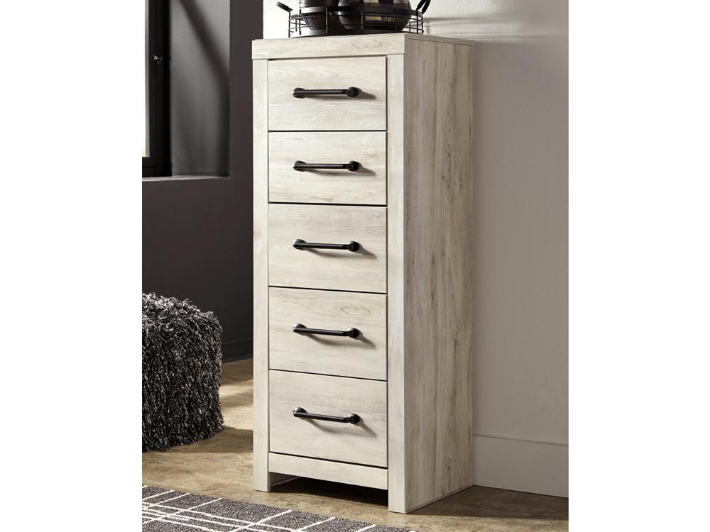Signature Design by Ashley - Cambeck Narrow Chest in Whitewash - B192-11 veiw 2