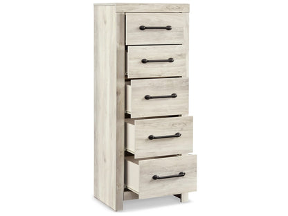 Signature Design by Ashley - Cambeck Narrow Chest in Whitewash - B192-11 veiw 3