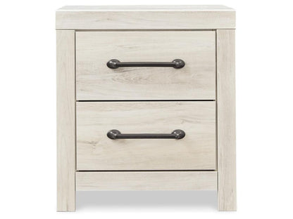 Signature Design by Ashley - Cambeck Two Drawer Night Stand in Whitewash - B192-92 veiw 1