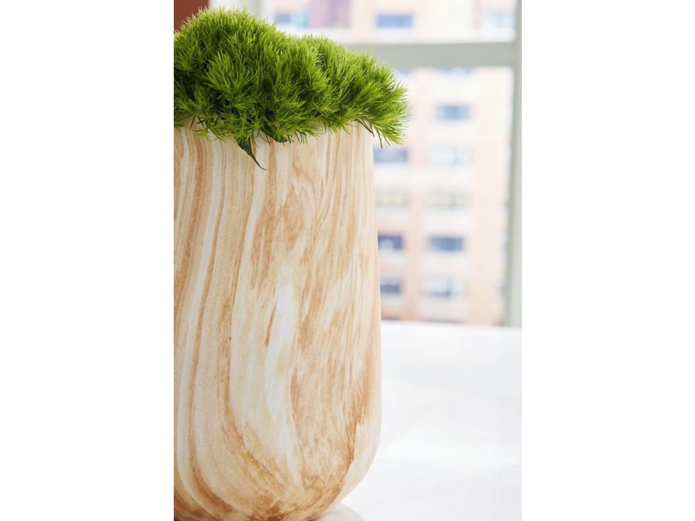 Signature Design by Ashley - Cammen Vase in Tan/White - A2000646 veiw 3