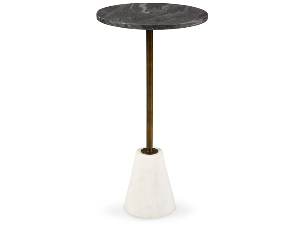Signature Design by Ashley - Caramont Accent Table in Black/White/Gold Fnsh - A4000540 veiw 1