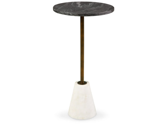 Signature Design by Ashley - Caramont Accent Table in Black/White/Gold Fnsh - A4000540 veiw 1