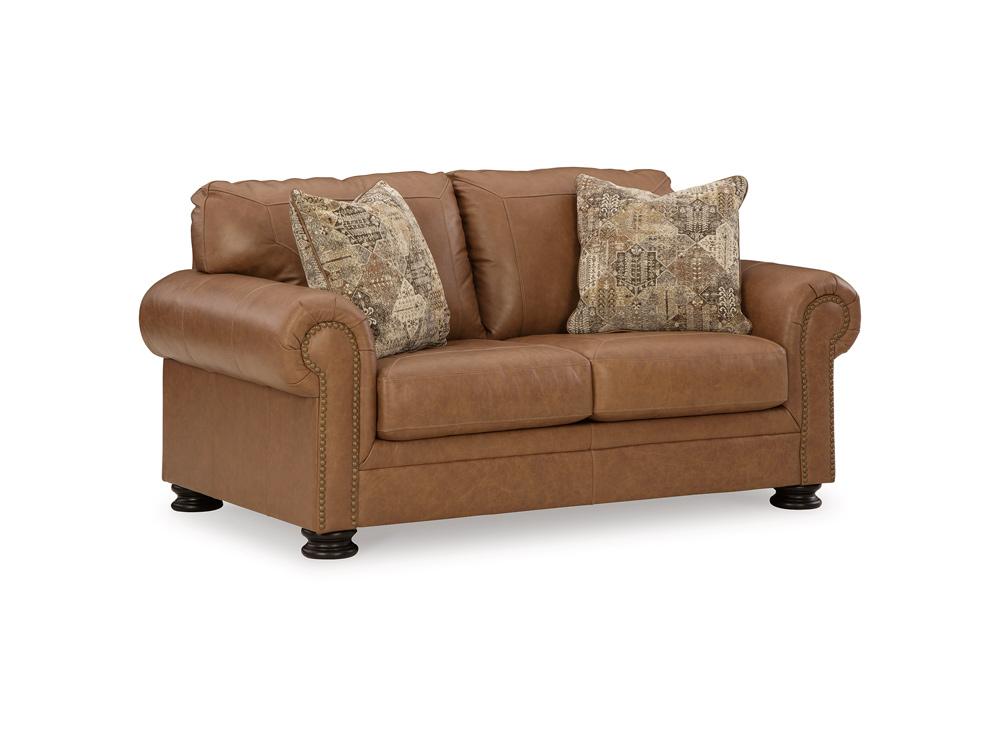 Signature Design by Ashley - Carianna Loveseat in Caramel - 5760435