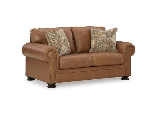 Signature Design by Ashley - Carianna Loveseat in Caramel - 5760435