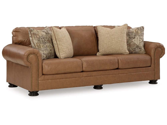 Signature Design by Ashley - Carianna Queen Sofa Sleeper in Caramel - 5760439