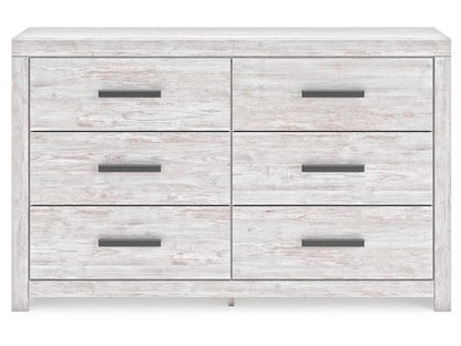 Signature Design by Ashley - Cayboni Six Drawer Dresser in Whitewash - B3788-31 veiw 1