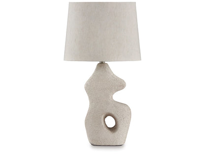Signature Design by Ashley - Chadrich Paper Table Lamp (Set of 2) in Antique Beige - L243664 veiw 1