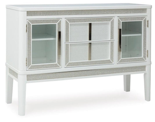 Signature Design by Ashley - Chalanna Dining Room Server in White - D822-60 veiw 1