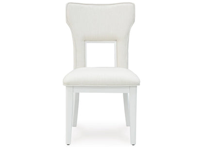 Signature Design by Ashley - Chalanna Dining Uph Side Chair (Set Of 2) in White - D822-01 veiw 1