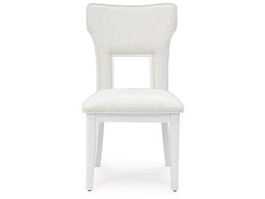 Signature Design by Ashley - Chalanna Dining Uph Side Chair (Set Of 2) in White - D822-01 veiw 1