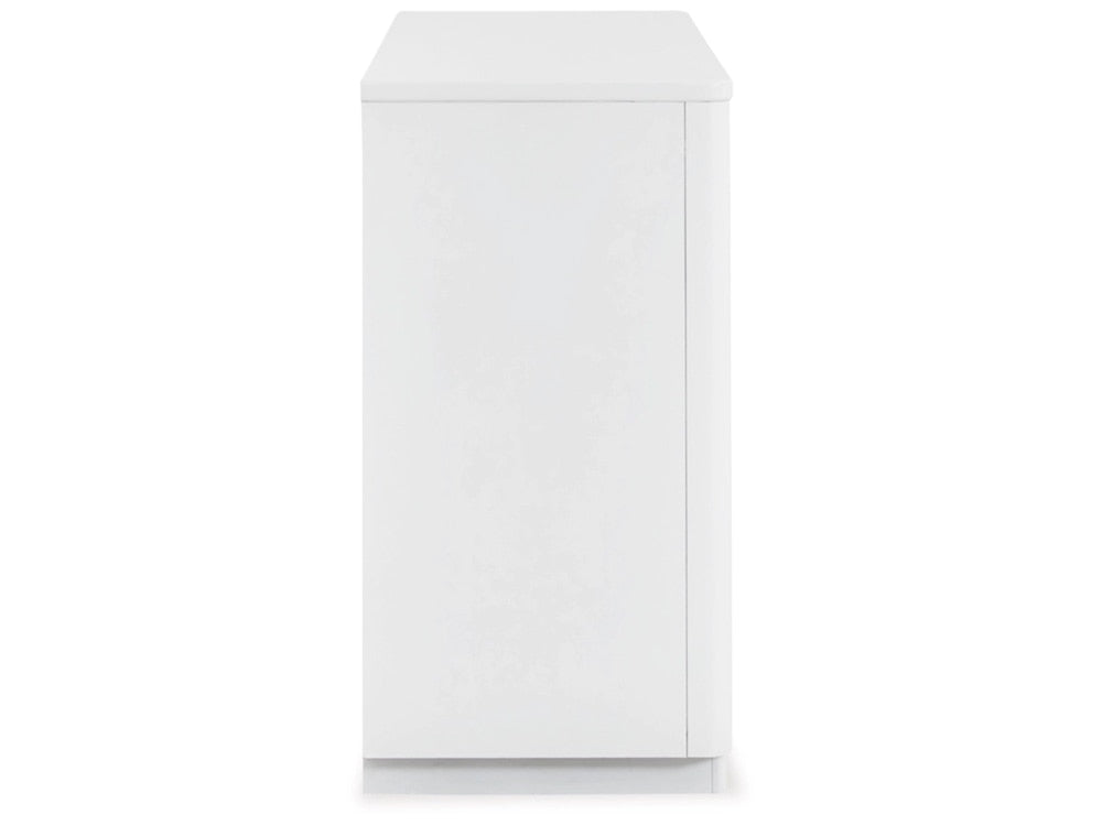 Signature Design by Ashley - Chalanna Dresser in White - B822-31 veiw 4