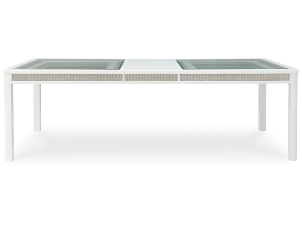 Signature Design by Ashley - Chalanna Rect Dining Room Ext Table in White - D822-35 veiw 1
