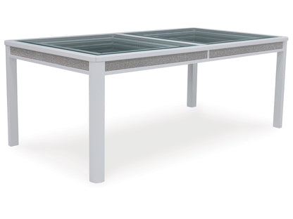 Signature Design by Ashley - Chalanna Rect Dining Room Ext Table in White - D822-35 veiw 3