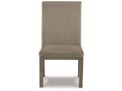Signature Design by Ashley - Chrestner Dining Uph Side Chair (Set Of 2) in Gray/Brown - D983-01 veiw 1