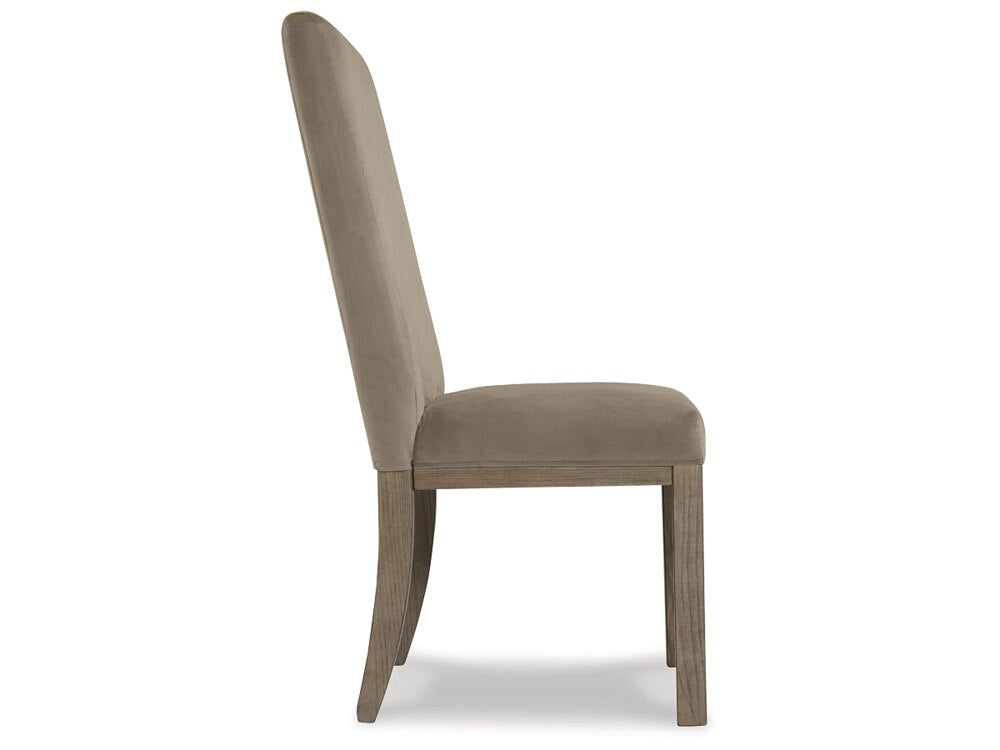 Signature Design by Ashley - Chrestner Dining Uph Side Chair (Set Of 2) in Gray/Brown - D983-01 veiw 4