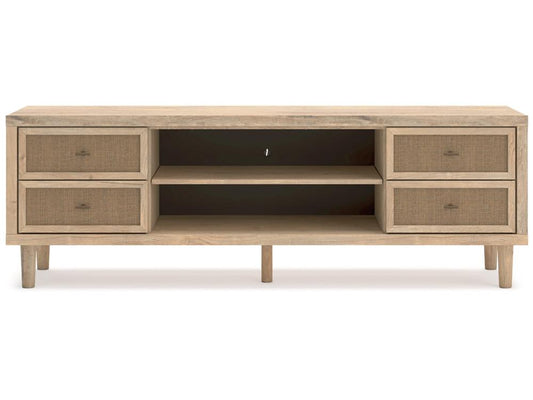 Signature Design by Ashley - Cielden Extra Large Tv Stand in Two-Tone - W1199-68 veiw 1