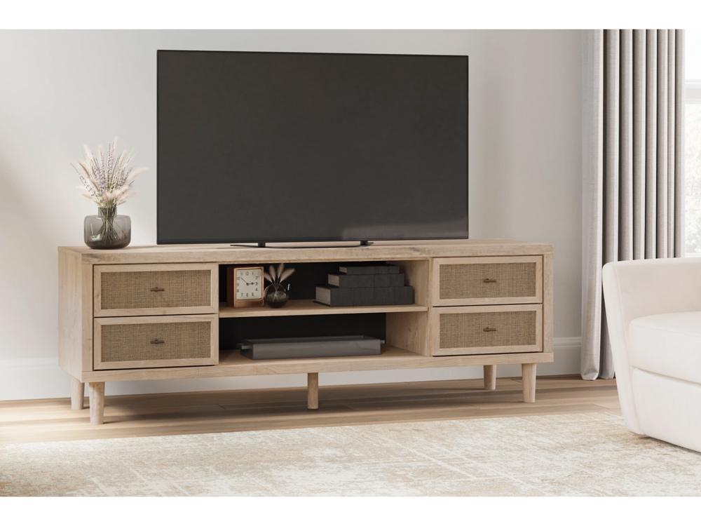 Signature Design by Ashley - Cielden Extra Large Tv Stand in Two-Tone - W1199-68 veiw 2