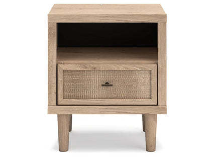 Signature Design by Ashley - Cielden One Drawer Night Stand in Tan - B1199-91 veiw 1