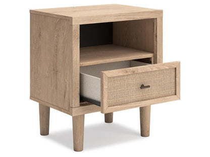 Signature Design by Ashley - Cielden One Drawer Night Stand in Tan - B1199-91 veiw 3